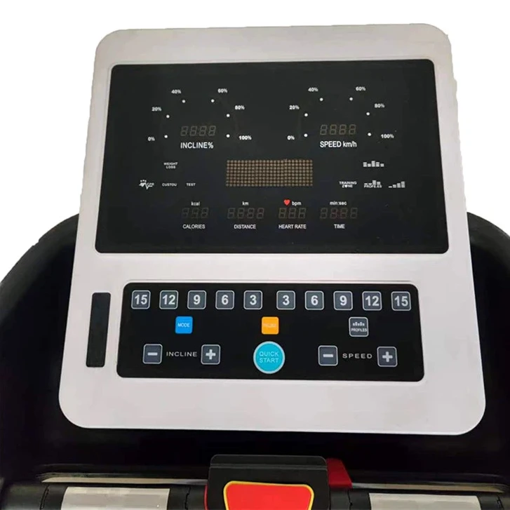 commercial treadm keyboard display